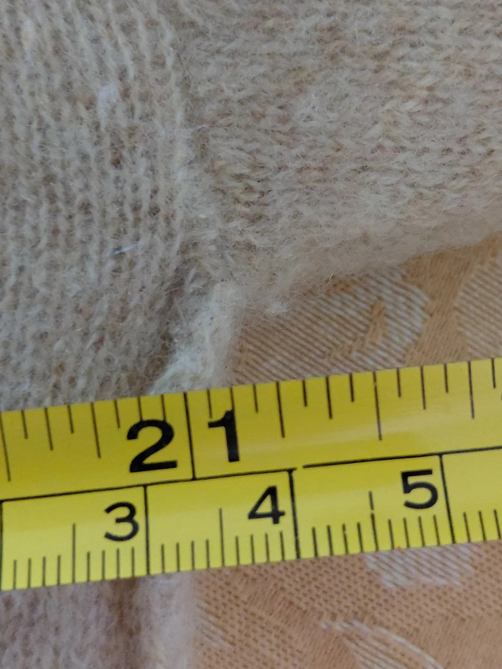 Free People 100% Cashmere Cropped Sweater Beige Mock Neck Soft Cozy Size S/P - Picture 8 of 9